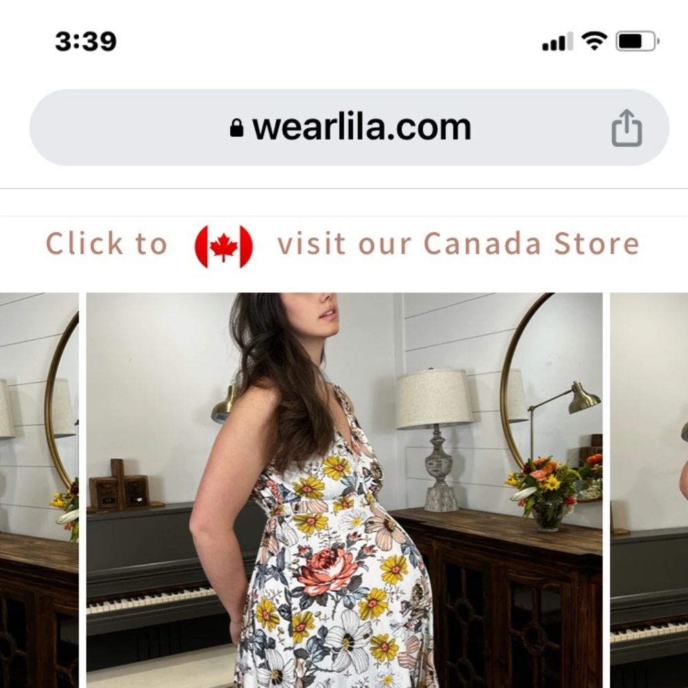 Maternity labor and delivery gown. Size petite. Like New.